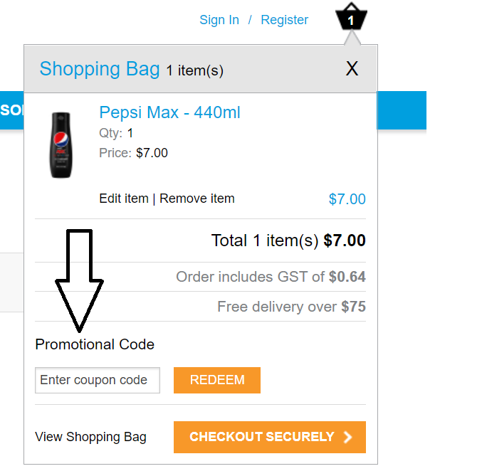 How do I use a promotional code/coupon? – Support Home